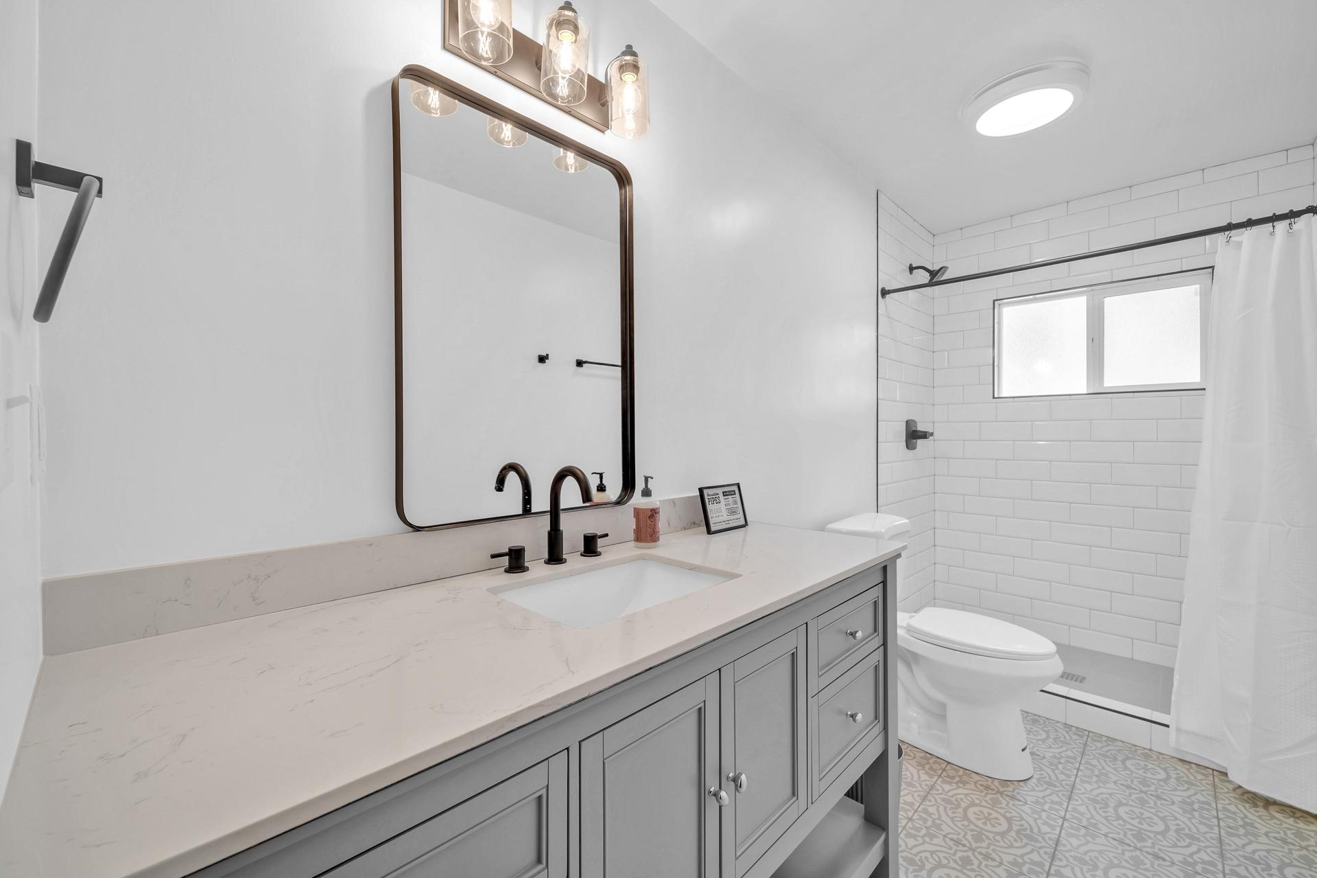 Hall bathroom