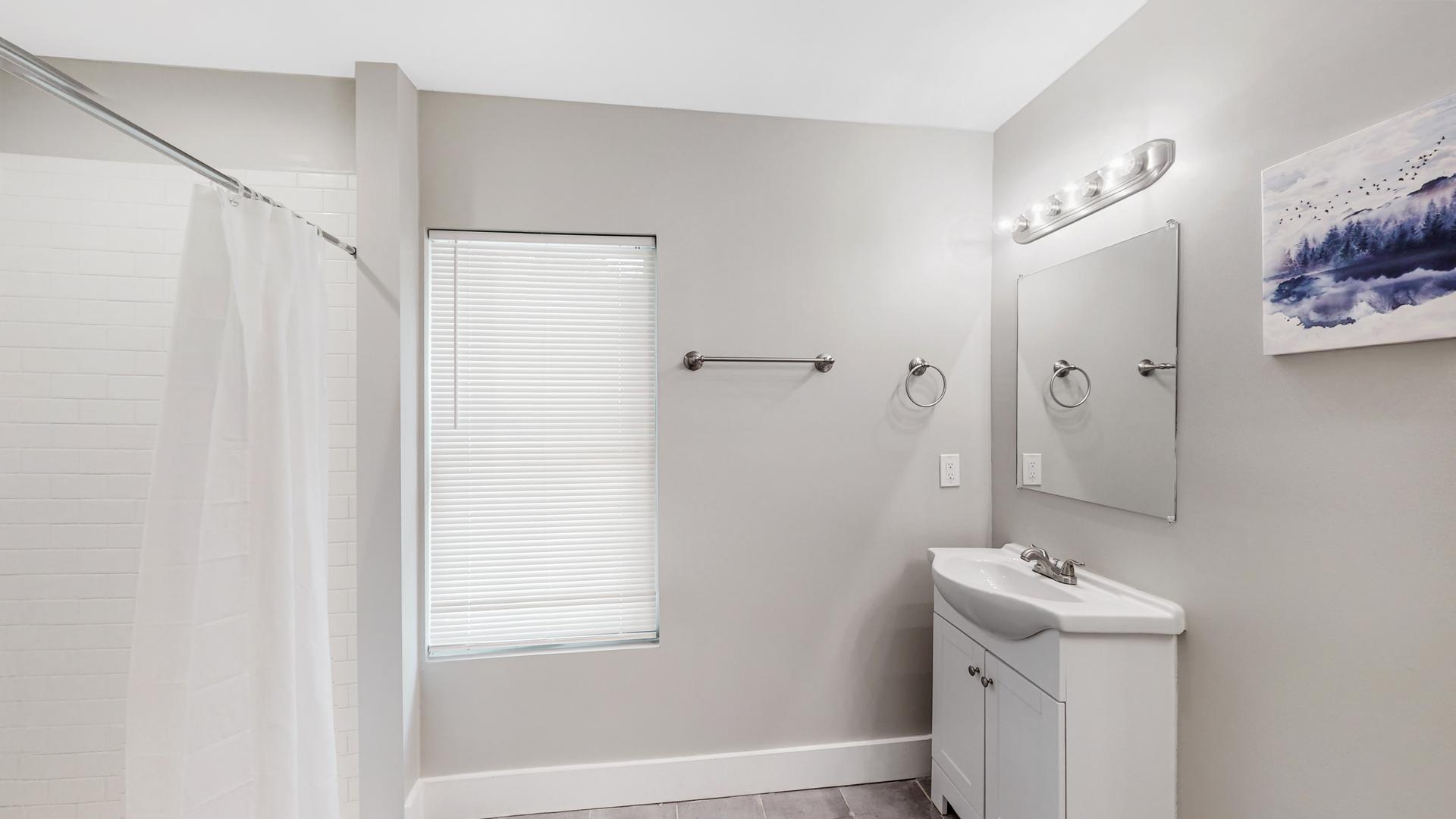 bathroom, detected: shower