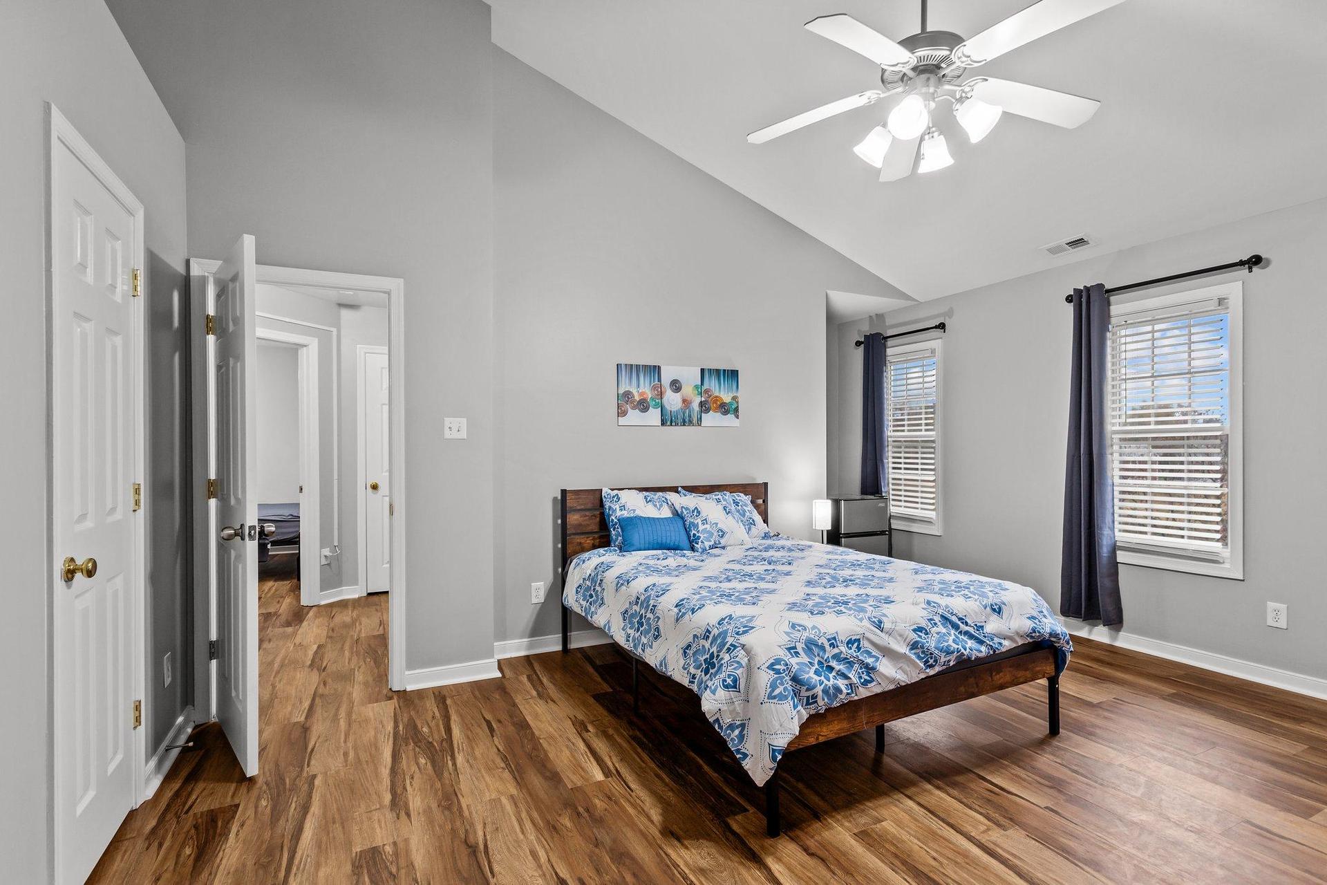 Large Bedroom With Private Bath, Walk-in Closet & Extra Storage. Offers Mini Refrigerator  Everything you need.