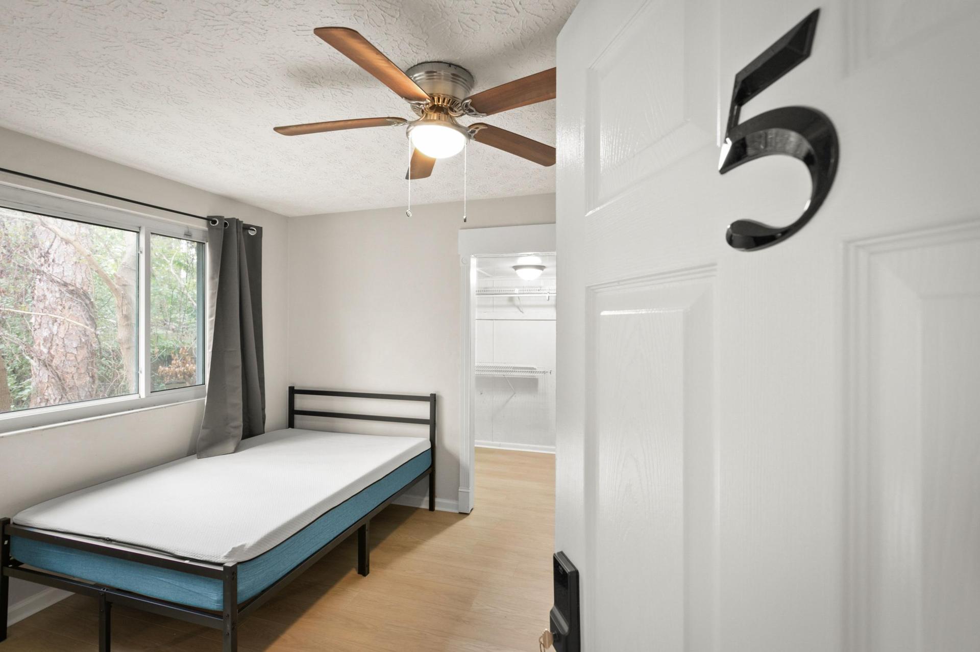 Room 5 with windows on 2 walls for lots of natural light!