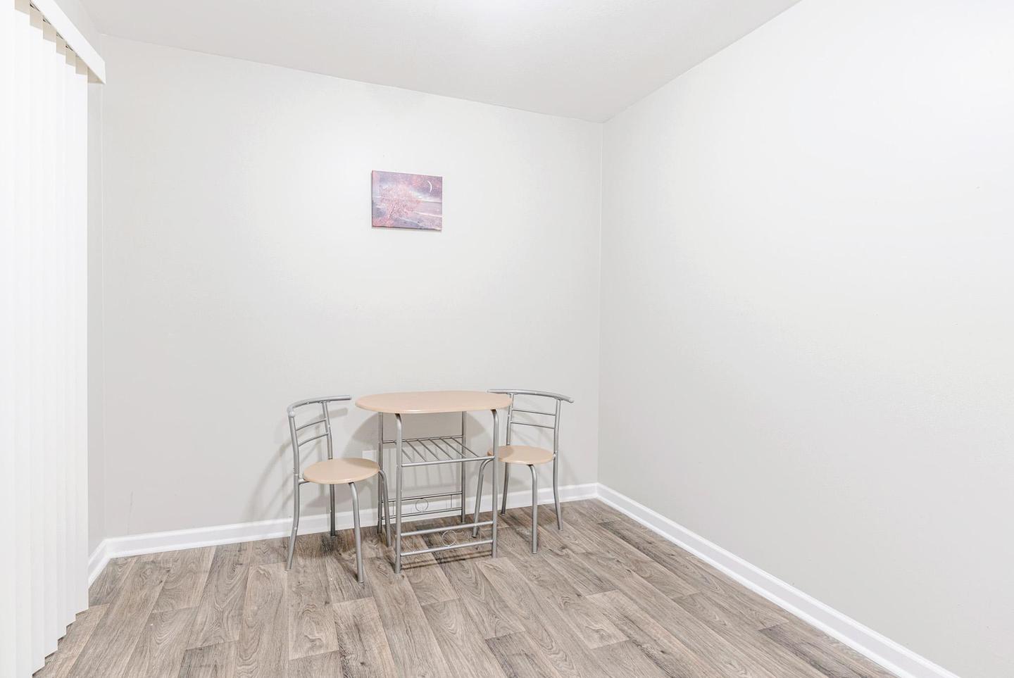 Common spaces including the kitchen