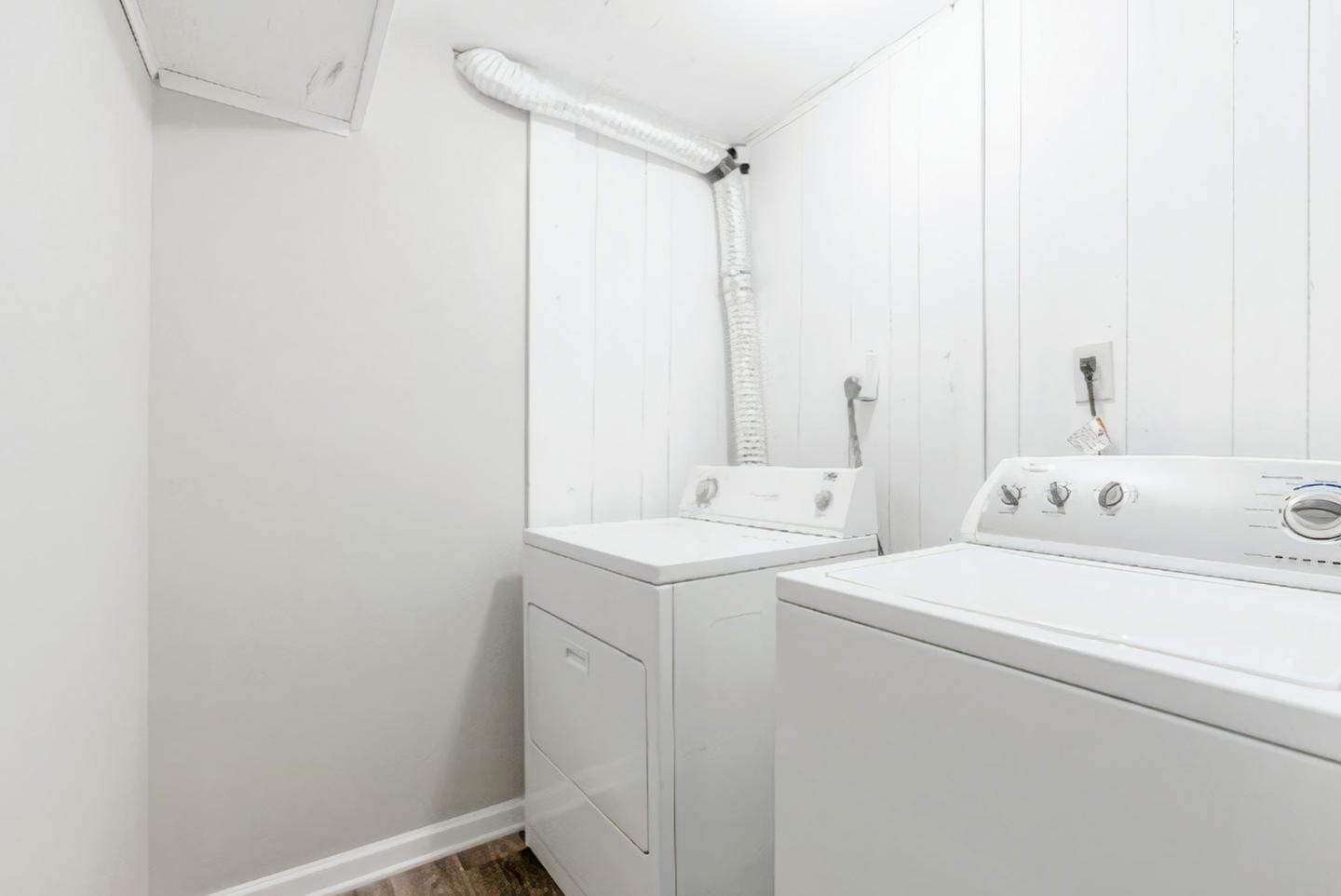 Common spaces including the kitchen