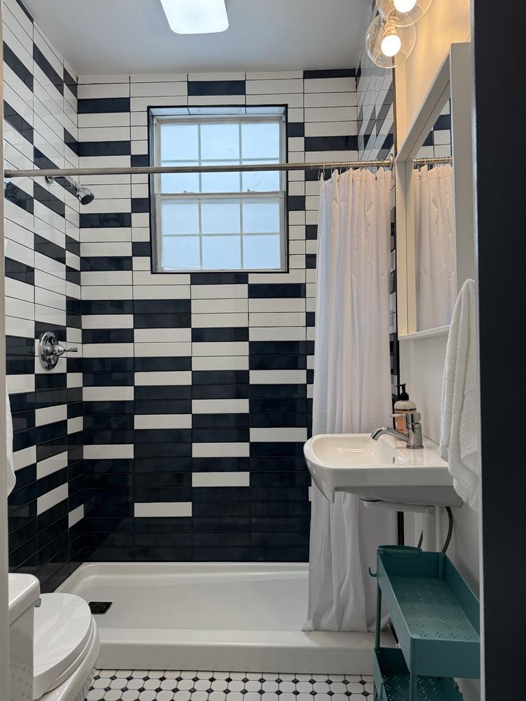 Huge Shower, Downstairs