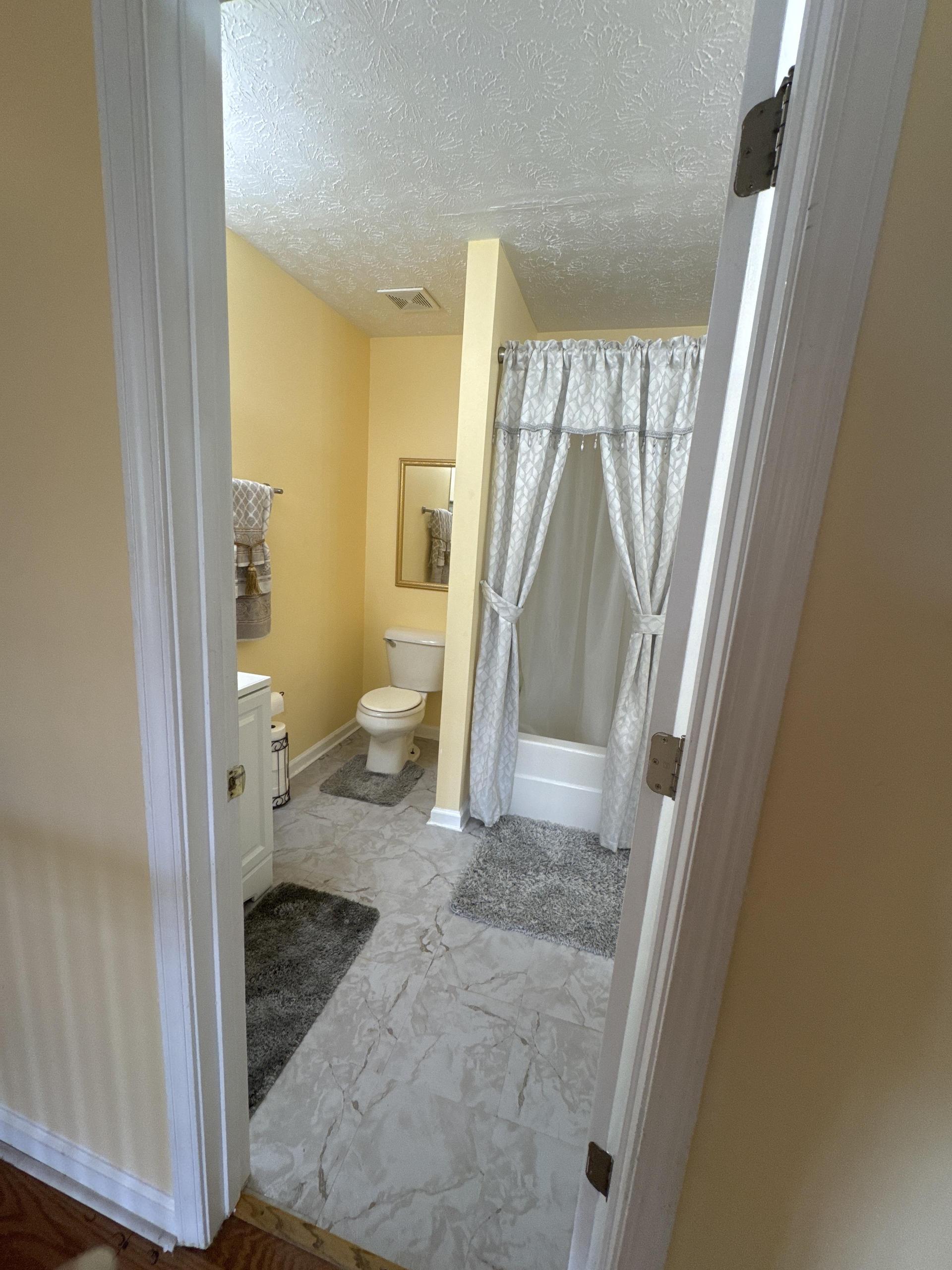 2 sink with Bathtub, shower head and shower handle