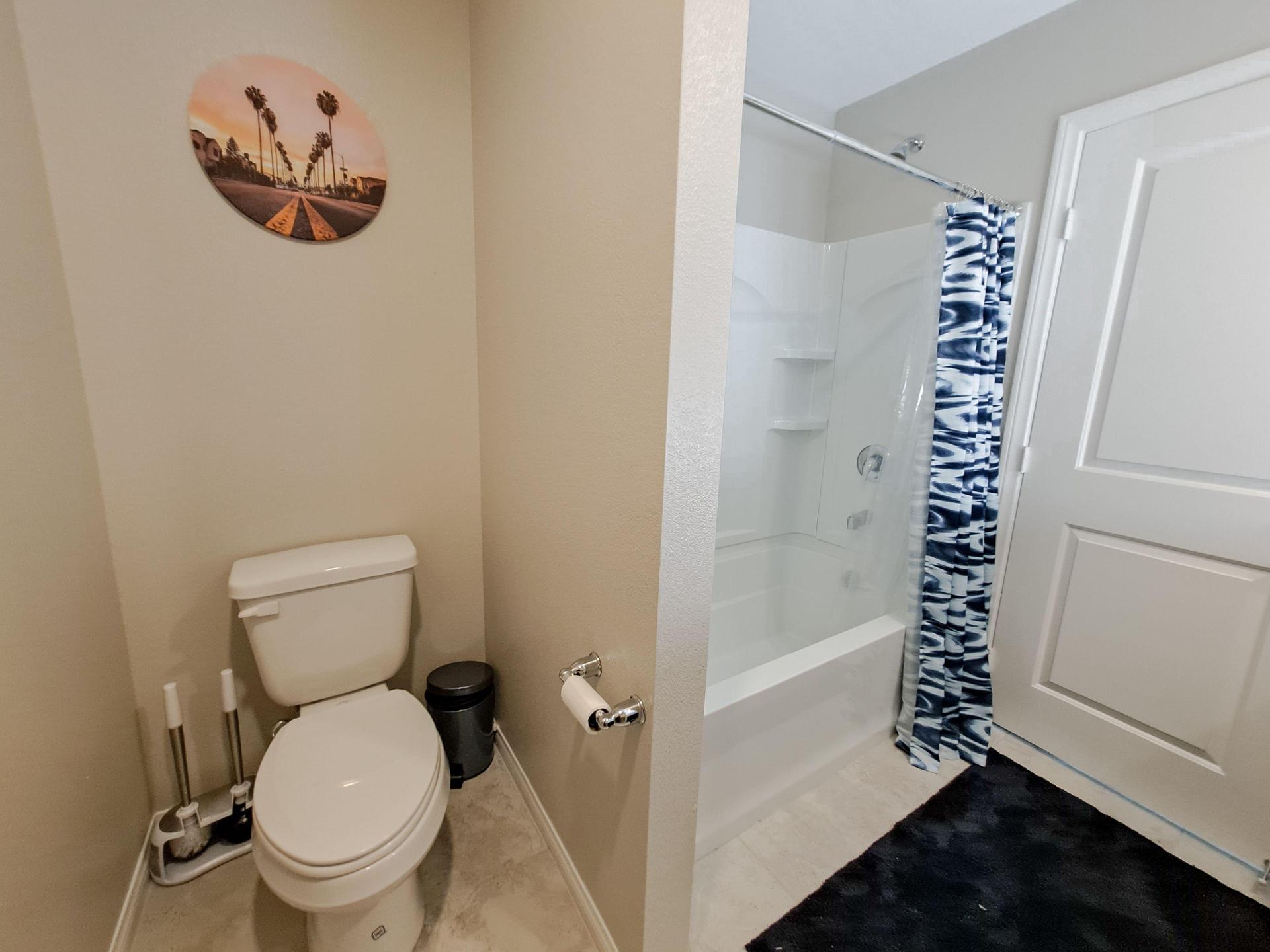SHARED BATHROOM