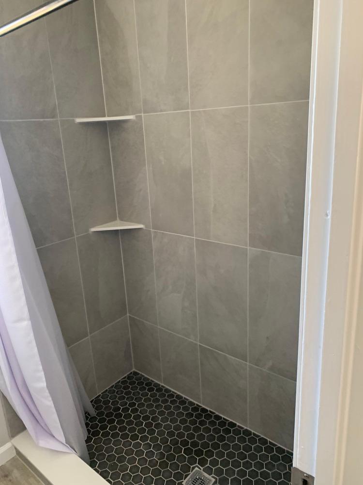 Updated second shower that is shared