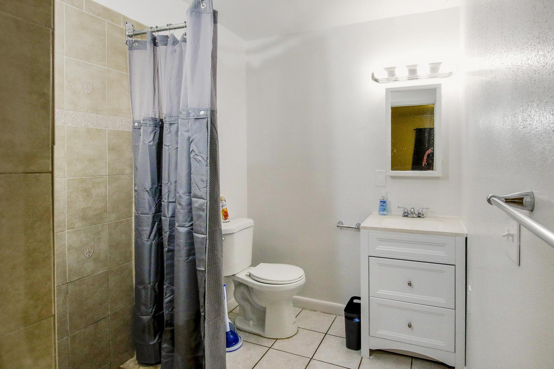 bathroom, detected: shower