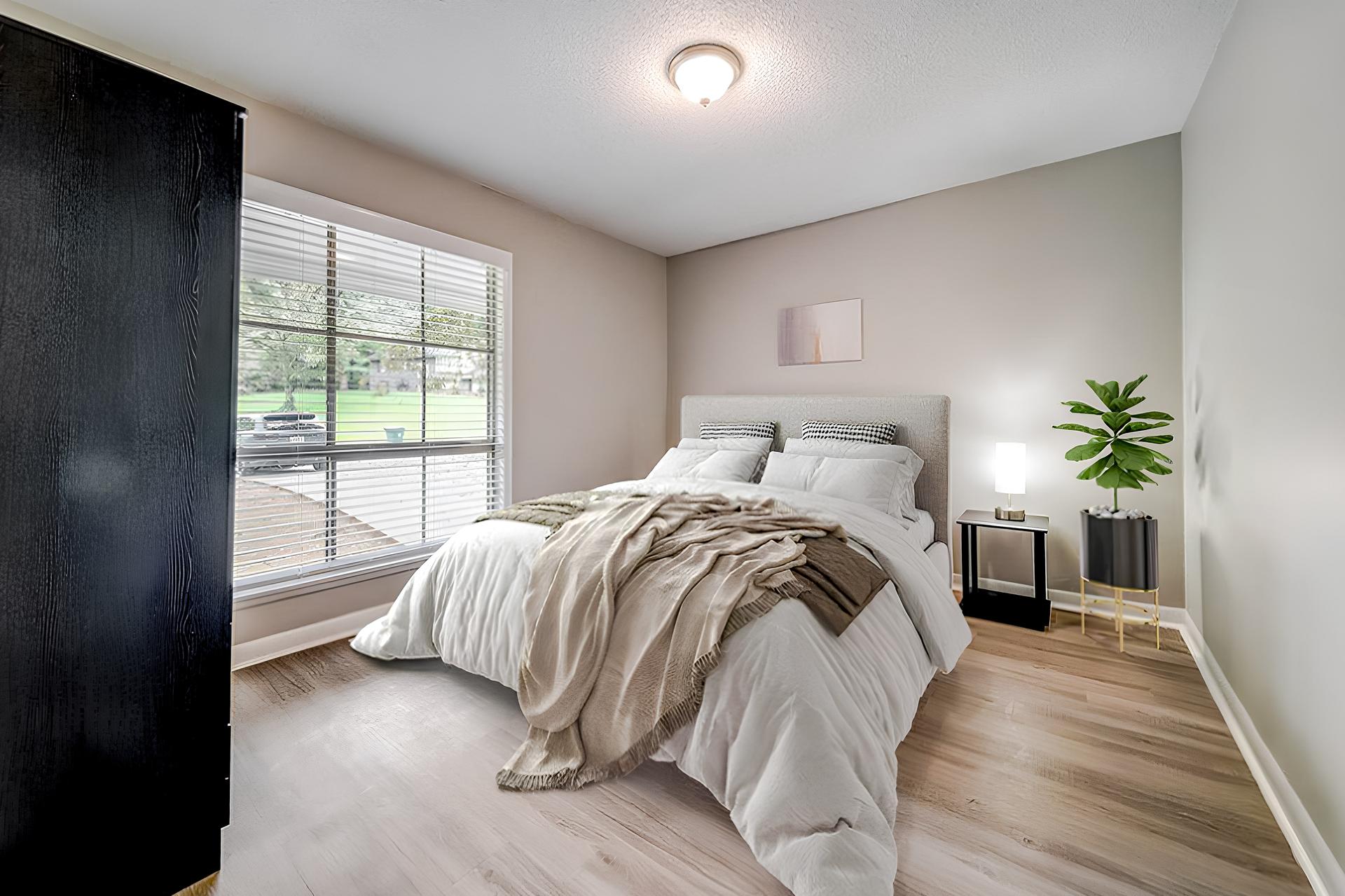 bedroom, detected: bed