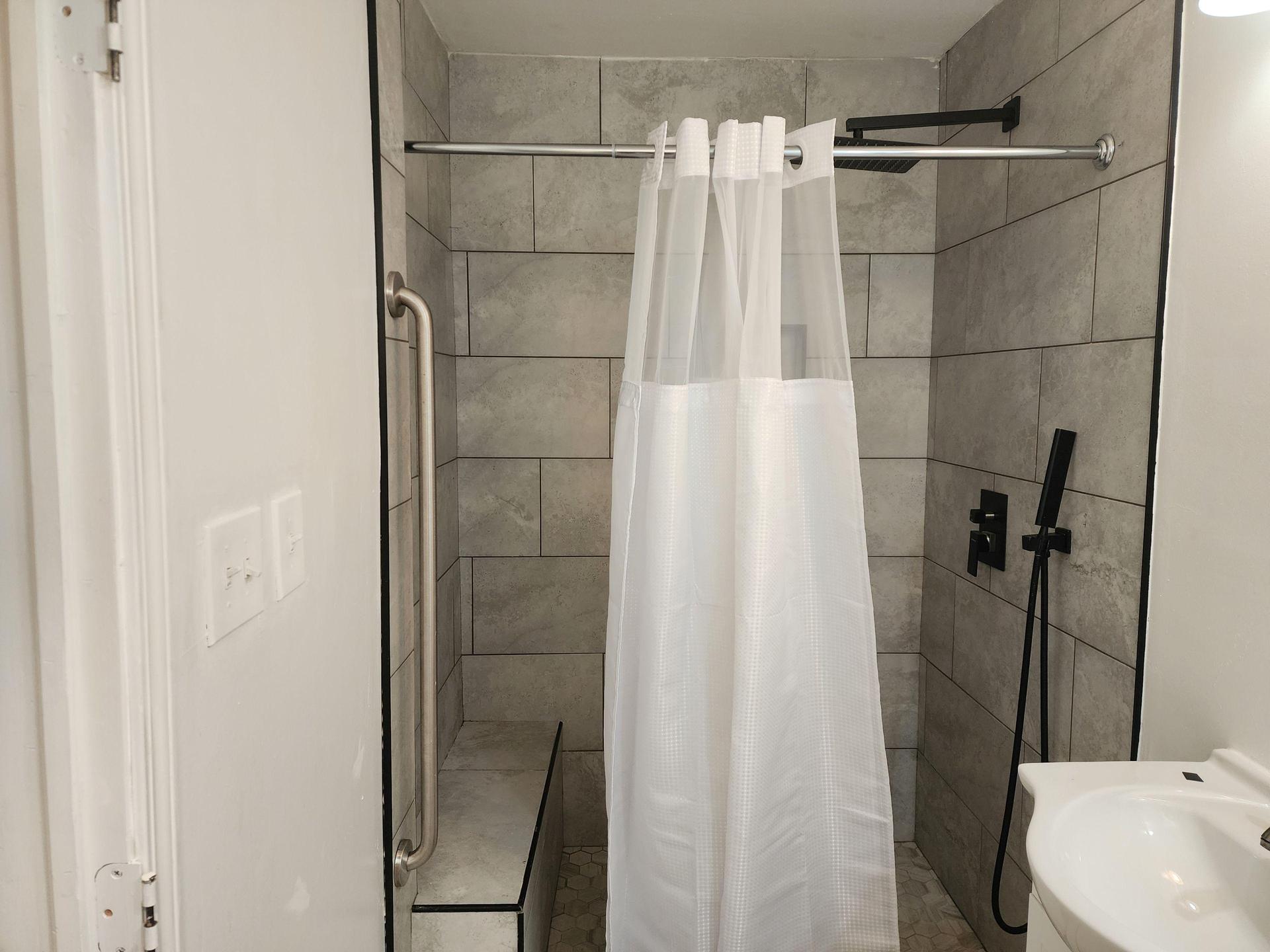 Room #6 private full-bathroom for room #