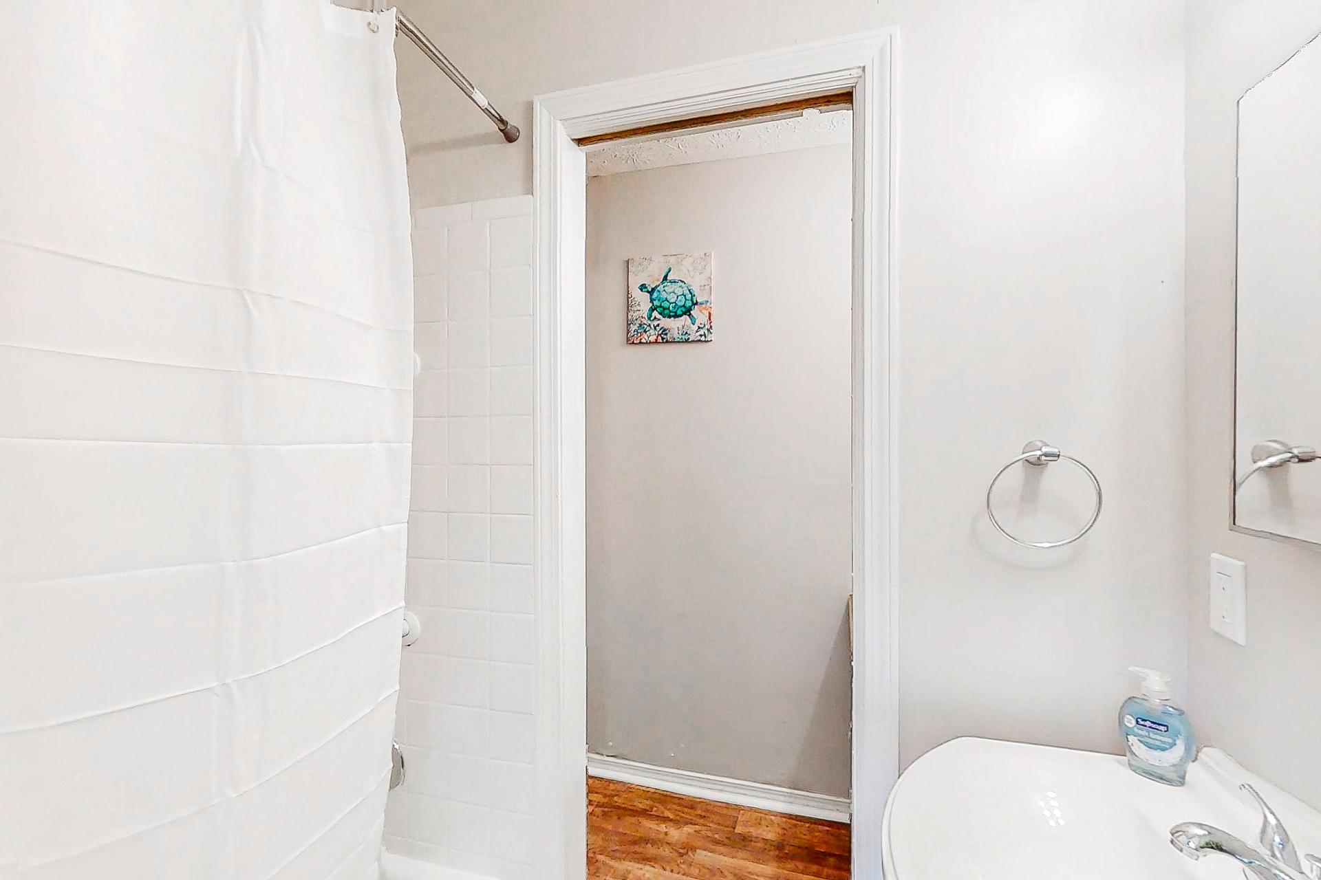 bathroom, detected: shower