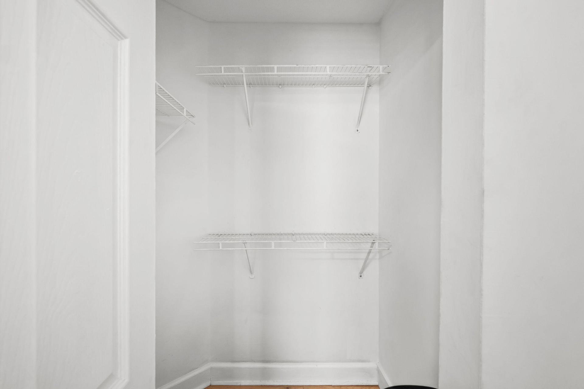 walk-in closet with lots of storage