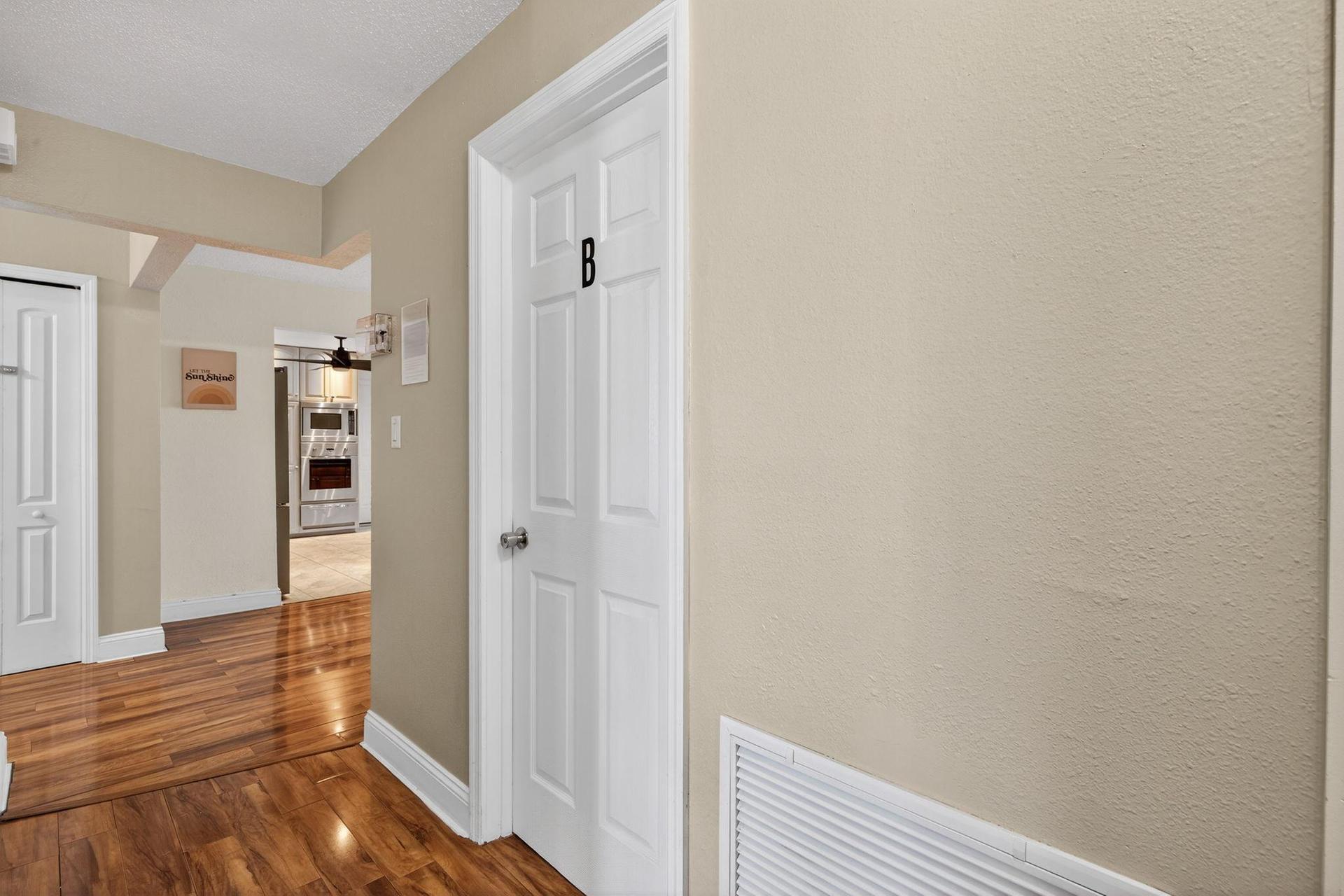 Entrance to Bathroom B