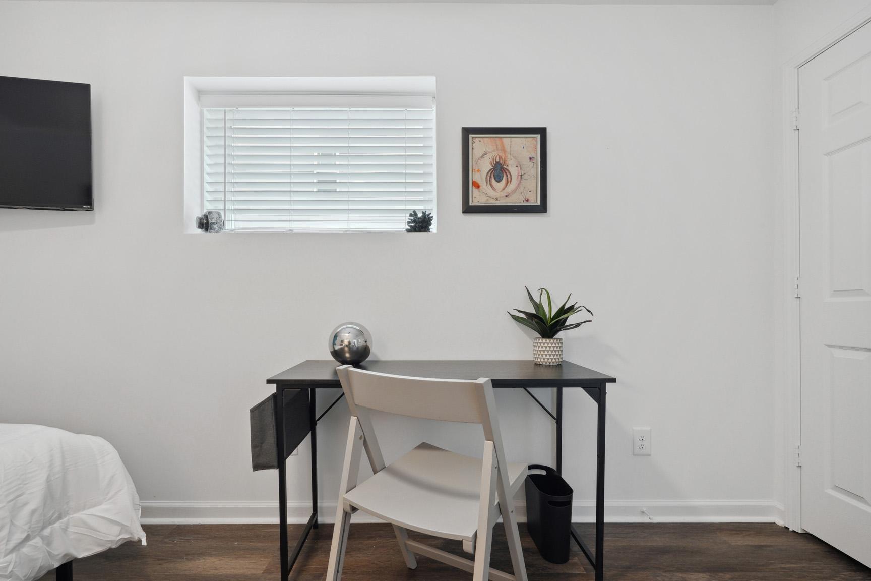 View of the Work Desk