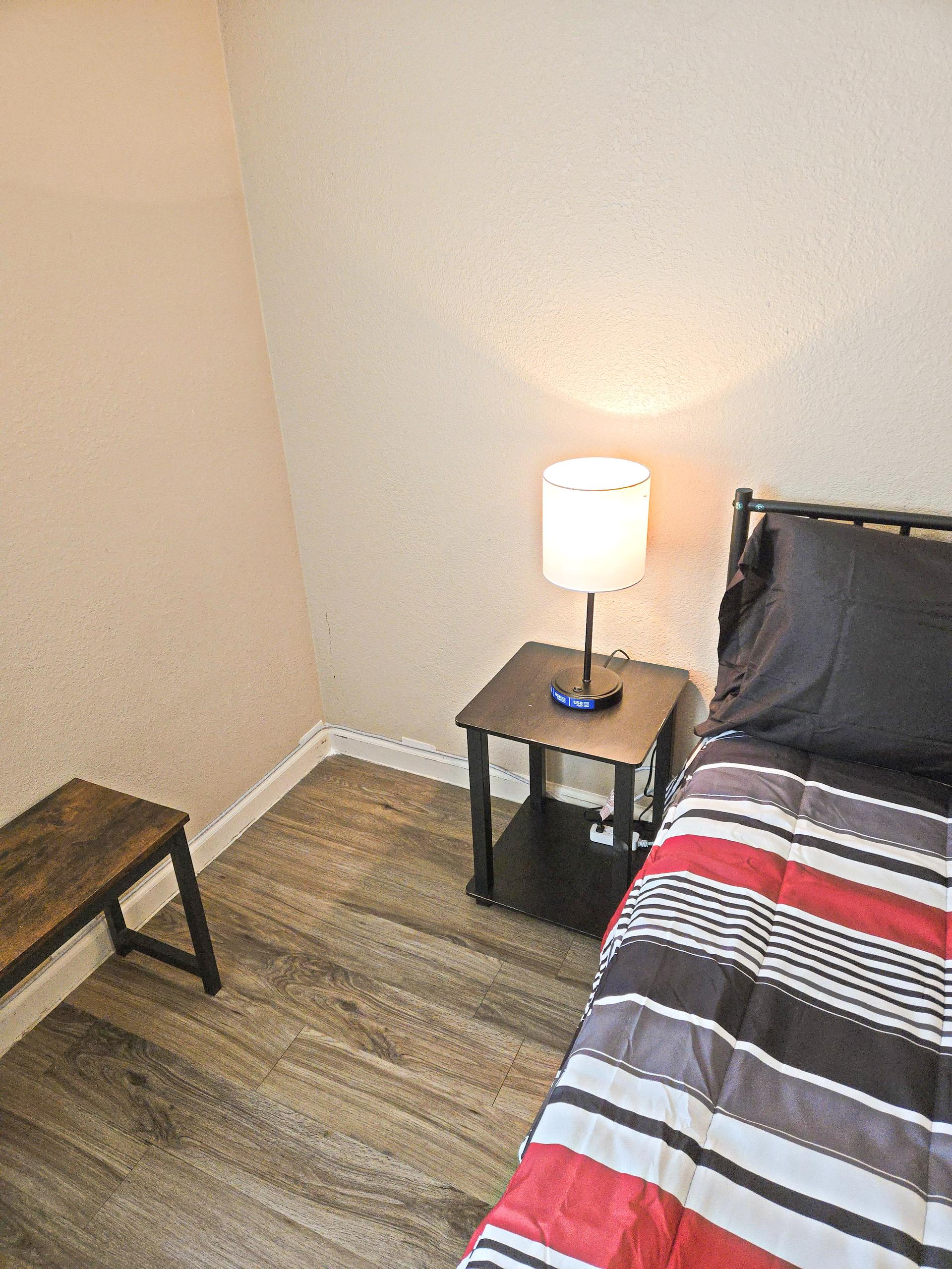 bedroom, detected:bed, window blind