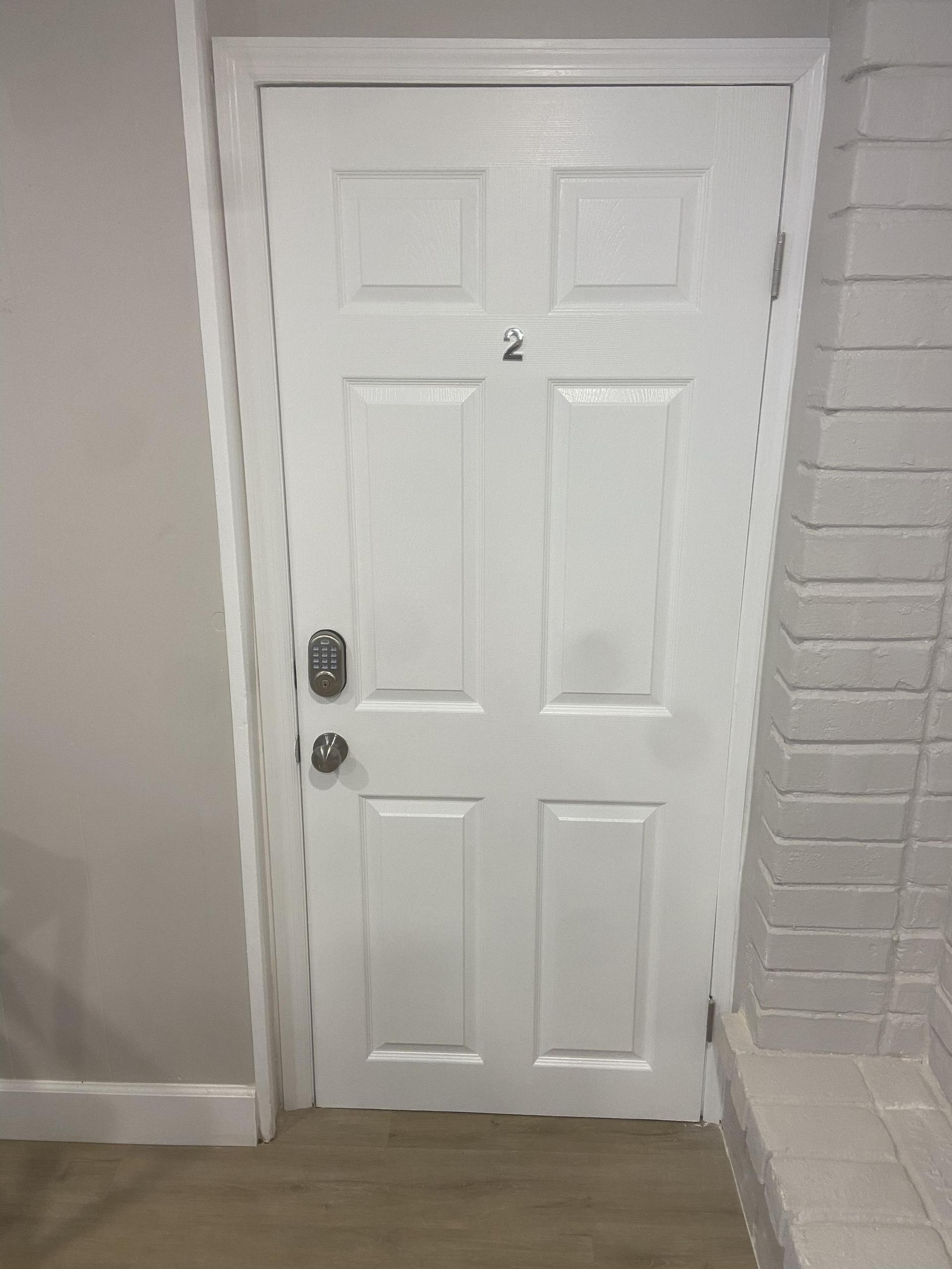 Room 2 - Entry Door