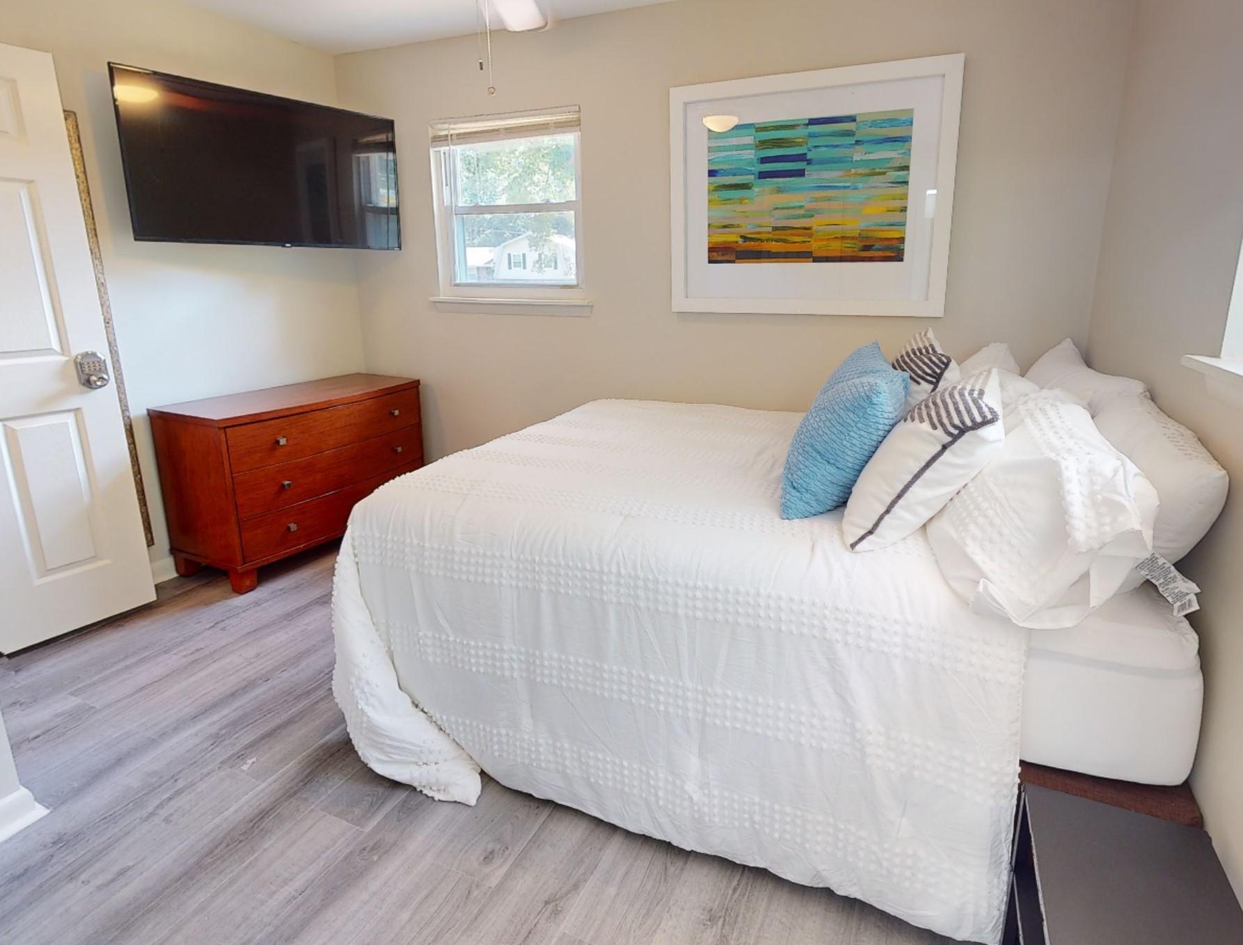 50" Wifi enabled TV in your room!