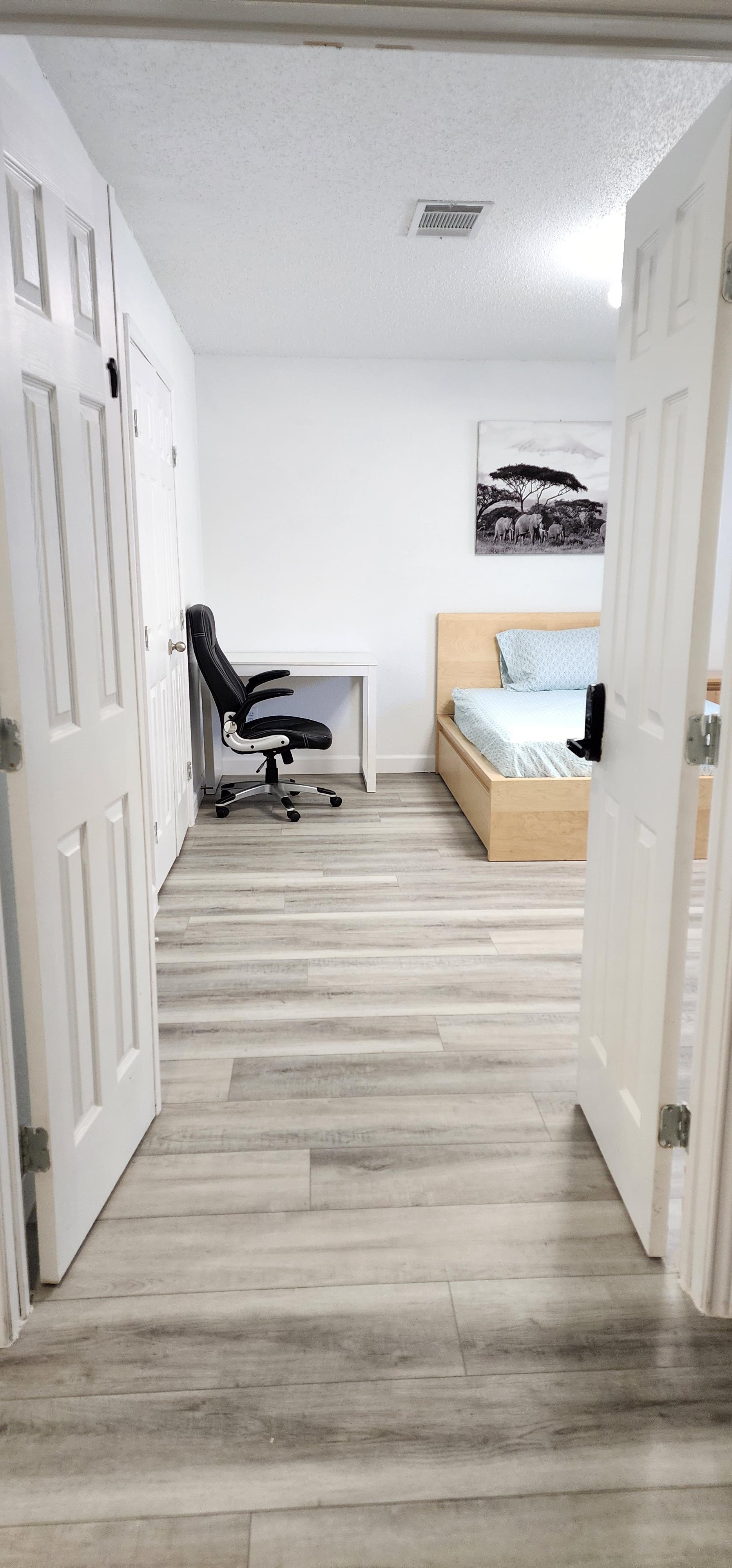 Wide Double Doors & Smart Lock