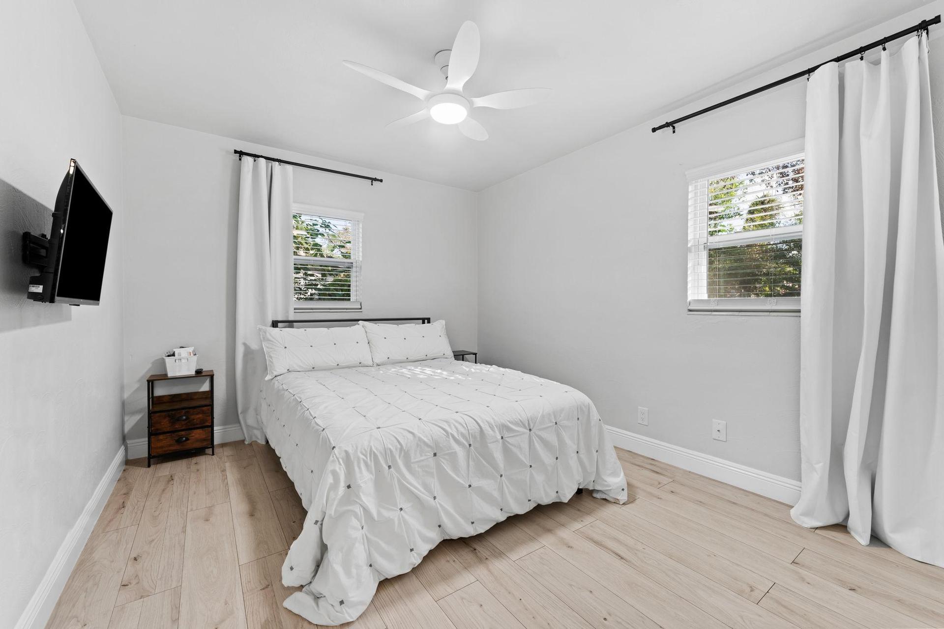 Freshly painted and renovated