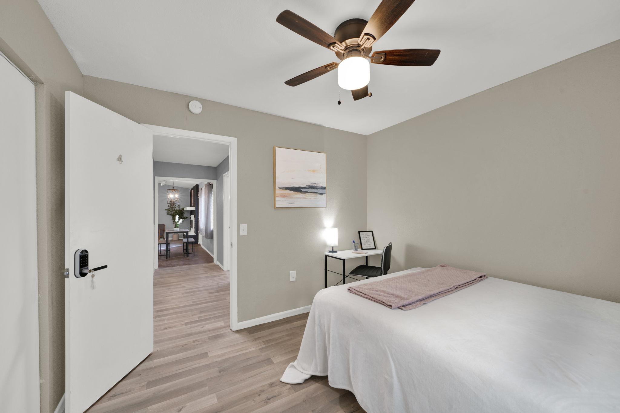 The Mercado House bedroom