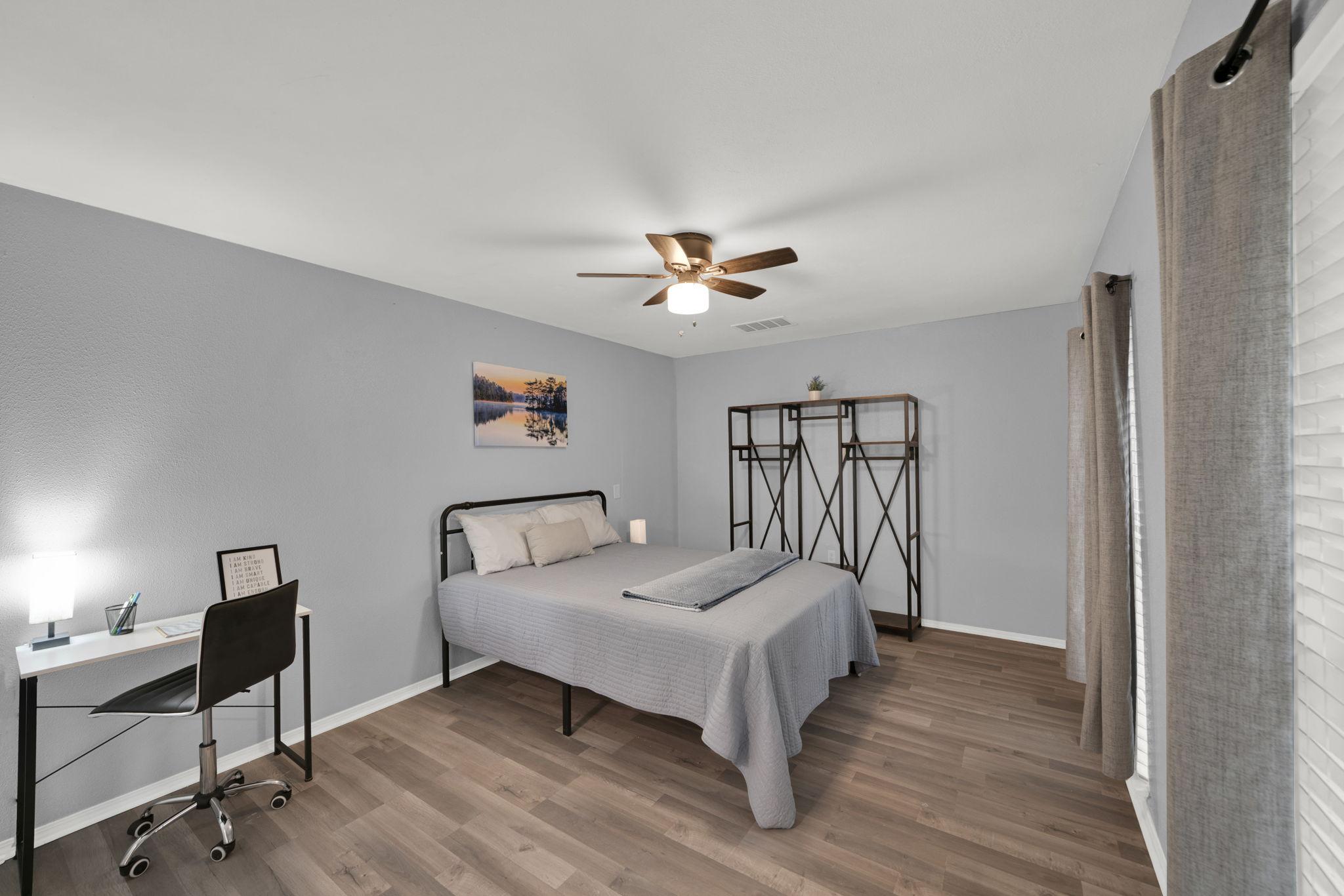 The Mercado House bedroom