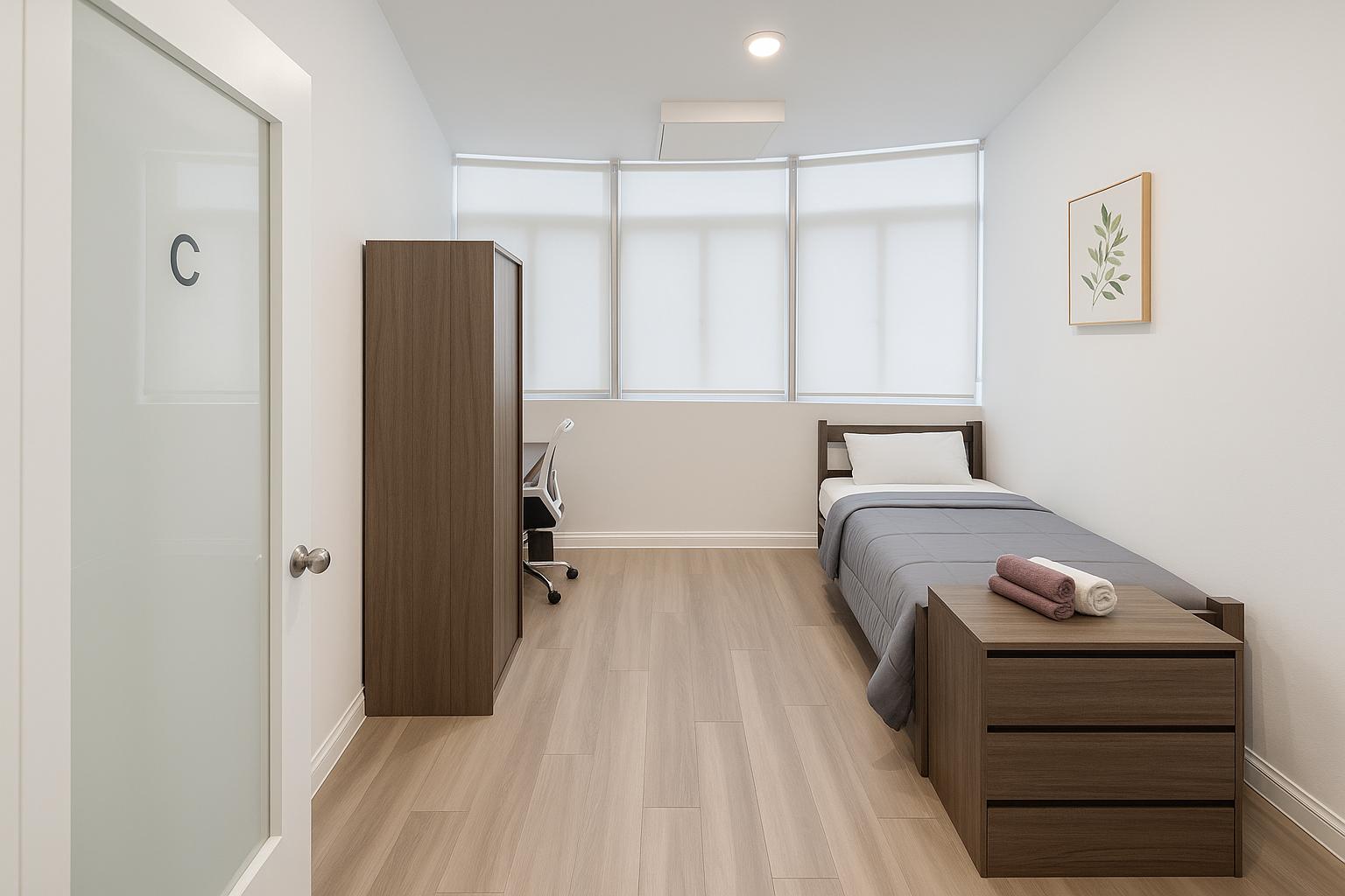 Room for Rent - Modern KC Co-Living | On-Site Basketball Gym  Weekly Cleaning   Dorm style rooms