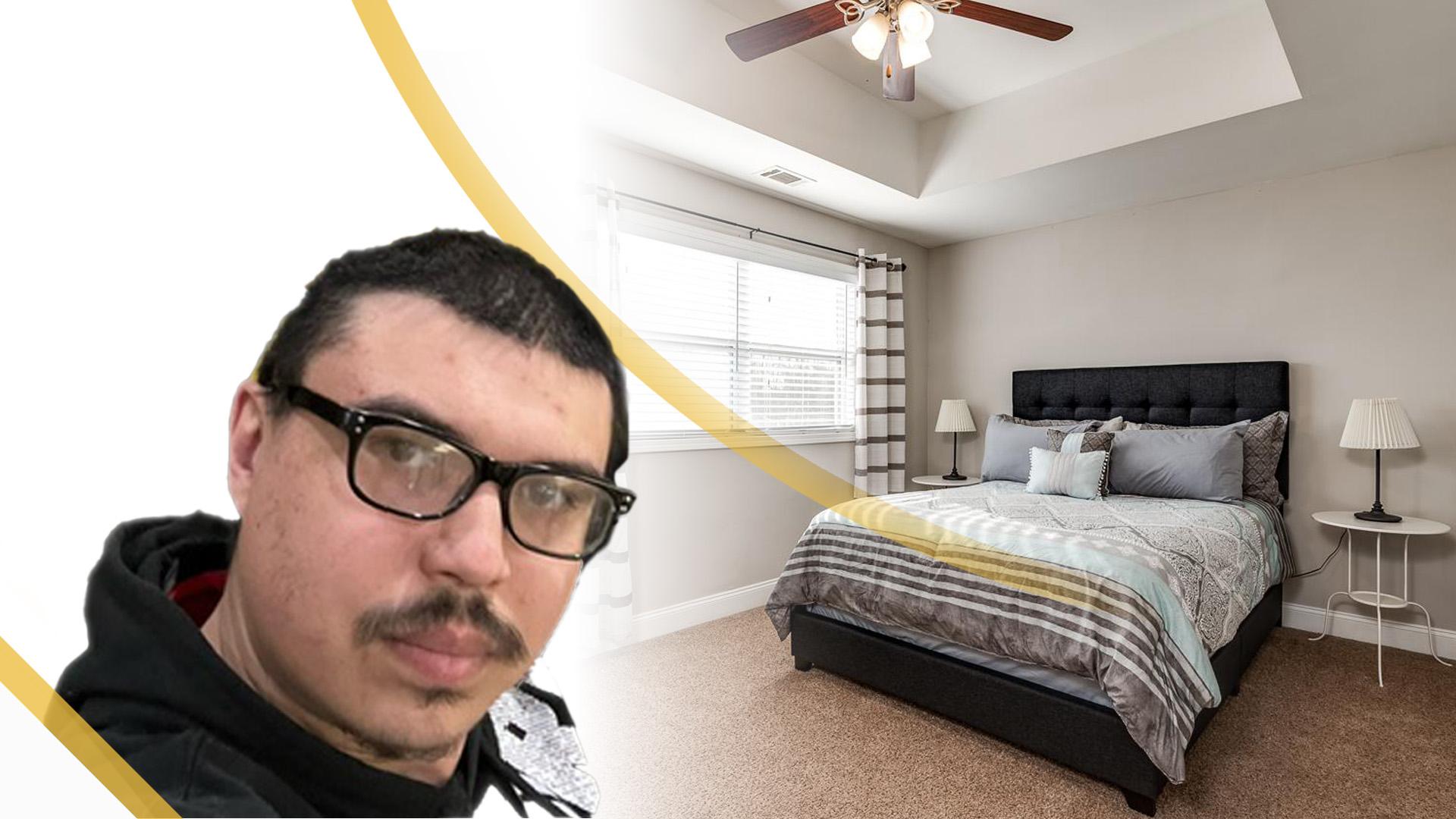 Joseph only pays $800/mo for housing, saving enough to buy a car