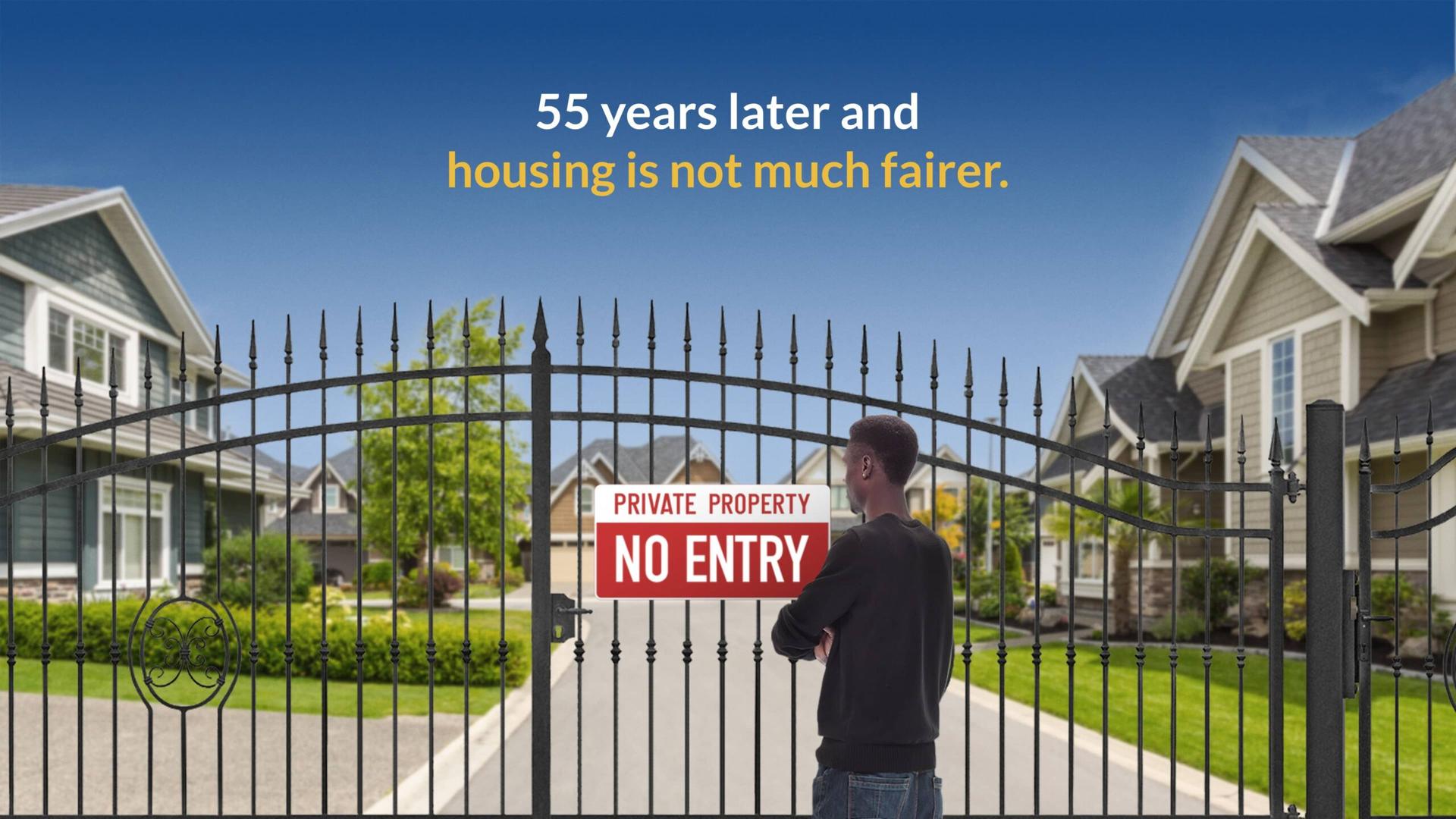 55 years later and housing is not much fairer