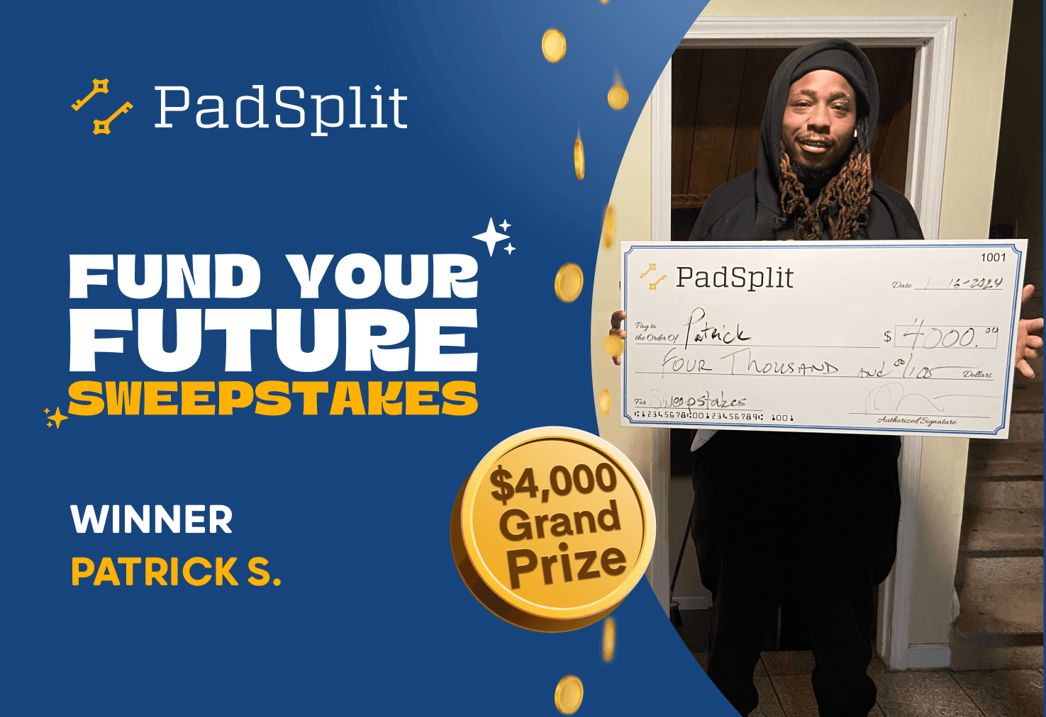 Meet the Winner of PadSplit’s Fund Your Future Sweepstakes $4,000 Grand Prize